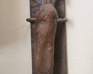 Vintage Mexican Iron Chili Pepper Door Knocker