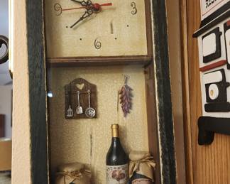 Connoisseur Kitchen Diner Wooden Clock