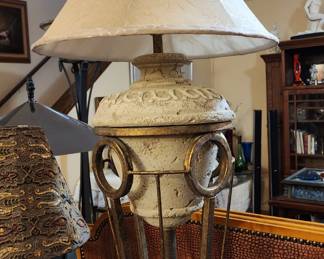 Vintage Terracotta Vessel Lamps Table Lamp