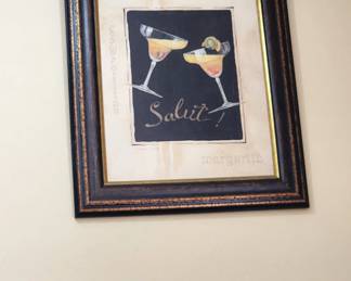 Cosmopolitan by Pamela Gladding Cheers! I Framed Wall Art