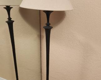 Hammered bronze Floor Lamp Darren Ransdell Design