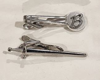 Silverware & Sword Tie Bar Clip