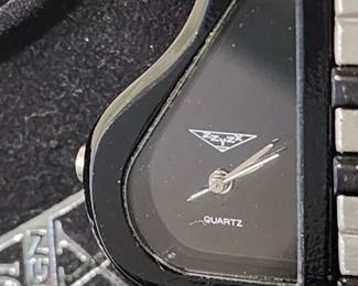 ZZYZX Black & Chrome Grand Piano Watch in Piano Box