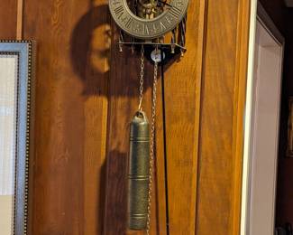 OPEN MOVEMENT REGULATOR WALL CLOCK