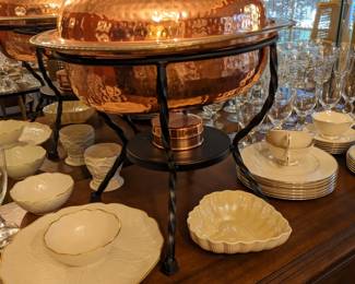 COPPER CHAFFING DISH
