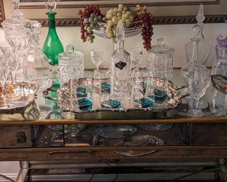 MORE CRYSTAL & BARWARE