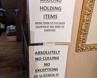 THIS MAKES IT FAIR FOR OTHERS WISHING TO PURCHASE THE ITEM