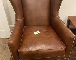 Leather master armchair
