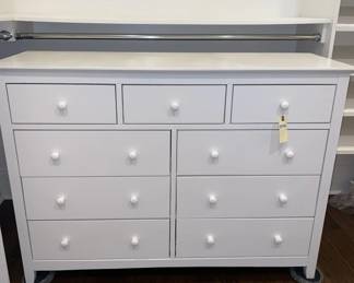 white dresser