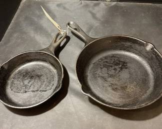 Lodge cast iron skillets