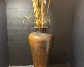 copper style vase