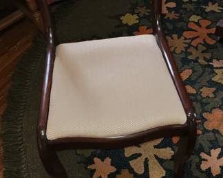 Mahogany Dining Chairs (4)