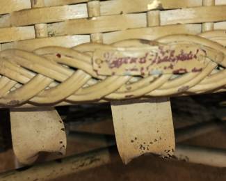 Antique Heywood Wakefield Chair and Rocker