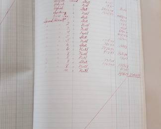 City Of Sparta Cash Book 1927-1929