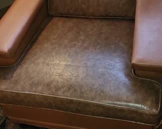 Avon Stafford MCM Chairs with Front Casters,