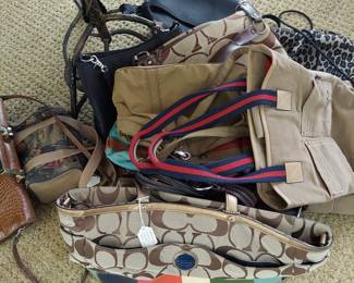 Coach and other purses