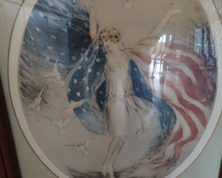 L.  ICART...lady Liberty