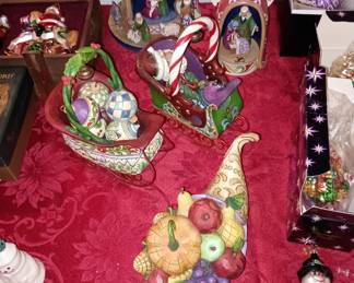 Jim Shore design Xmas decor 