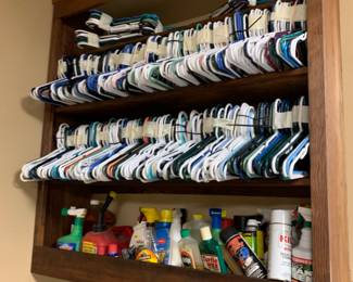 LOTS of hangers