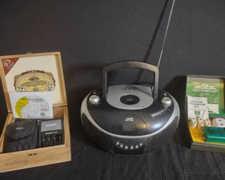 Canon Digital Camera and CD Player