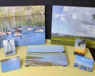 Shem Creek and Ravenel Bridge Art