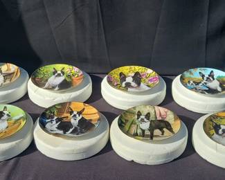 The Boston Terrier Plate Collection