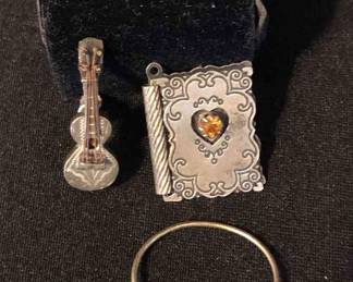 Silver Guitar And More