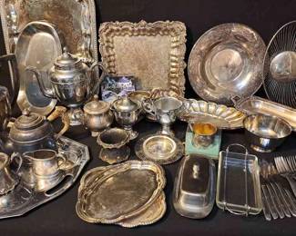 Silverplate Serving Pieces