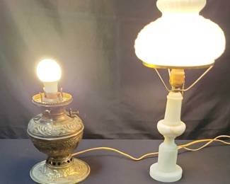 Pair Of Vintage Lamps