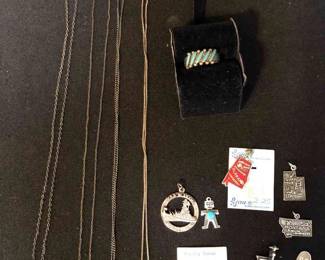 Sterling 925 Charms And Chains