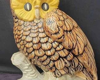 Large Ceramic Owl