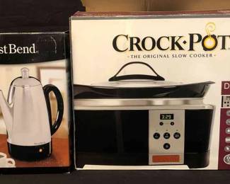 Crockpot And Percolator 