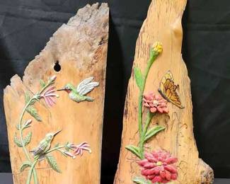 Hummingbirds And Butterflies Art