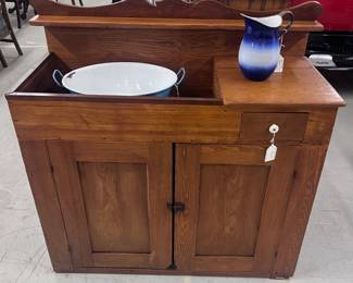 Oak Dry Sink