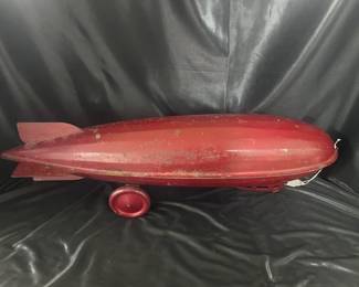Red Steel Zeppelin Toy-SOLD