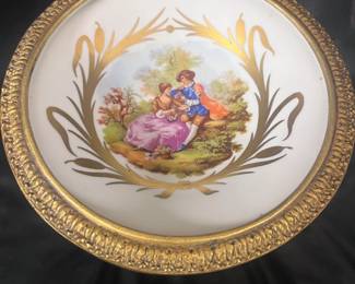 SOLD - Sevres France Porcelain Compote