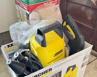 Karcher Pressure Washer And RL Flomaster Deck Sprayer