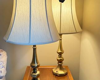 Rembrandt Brass Lamps