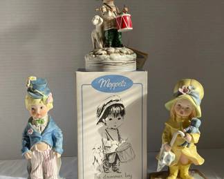 Vintage Seymour Mann Porcelain Dolls Gorham Fran Mar Moppets Little Drummer Boy