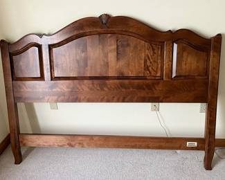 Ethan Allen Queen Size Wooden Headboard
