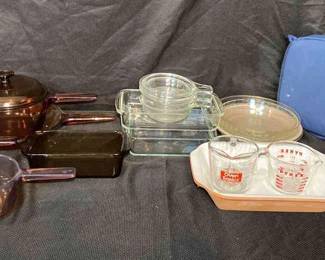 Glass Bakeware Variety Pyrex, Vision Corningware,  More