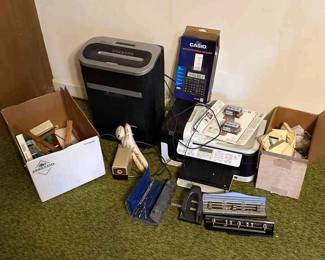 Office Lot And Contents Of Boxes 