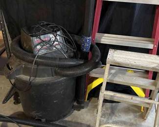 Werner 6 Ft Ladder Craftsman 16 Gallon Shop Vac  Mini Shopvac And Ladder 
