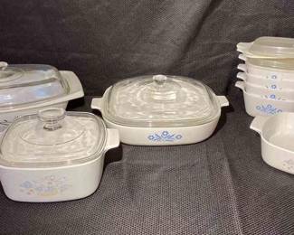 Casserole Dishes And Conatiners Pyrex, Corningware, More