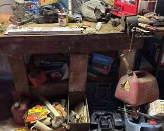 Garage Lot 2  Power Tools  Power Roller  Painting Supplies  Vice  More  Craftsman  Makita  Wagner 