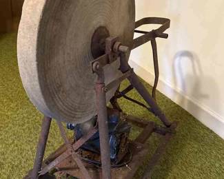 001 Antique Sandstone Sharpening Wheel