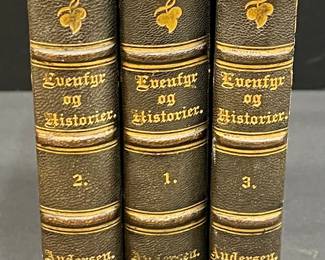 1873 And 1874 Vol. 1, 2, And 3 Of Eventyr Og Historier Af HC Anderson