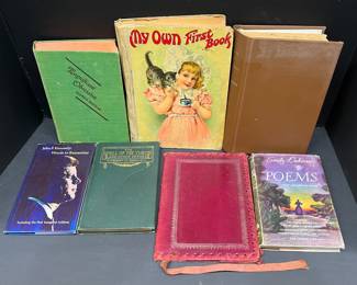 Vintage And Antique Books - Magnificent Obsession 1933, My Own First Book, Spell Of The Yukon, And More