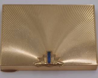 Lot 494 14KT HINGED CASE