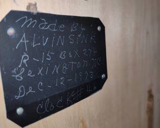 Clock #46 built in 1973